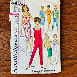 Simplicity Women's Jumpsuit & Skirt Pattern